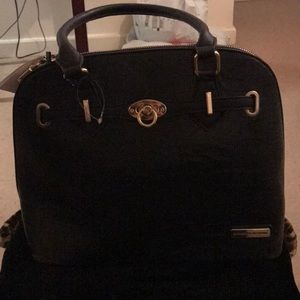 Adrienne Vittadeni  Croc Print Hand Bag